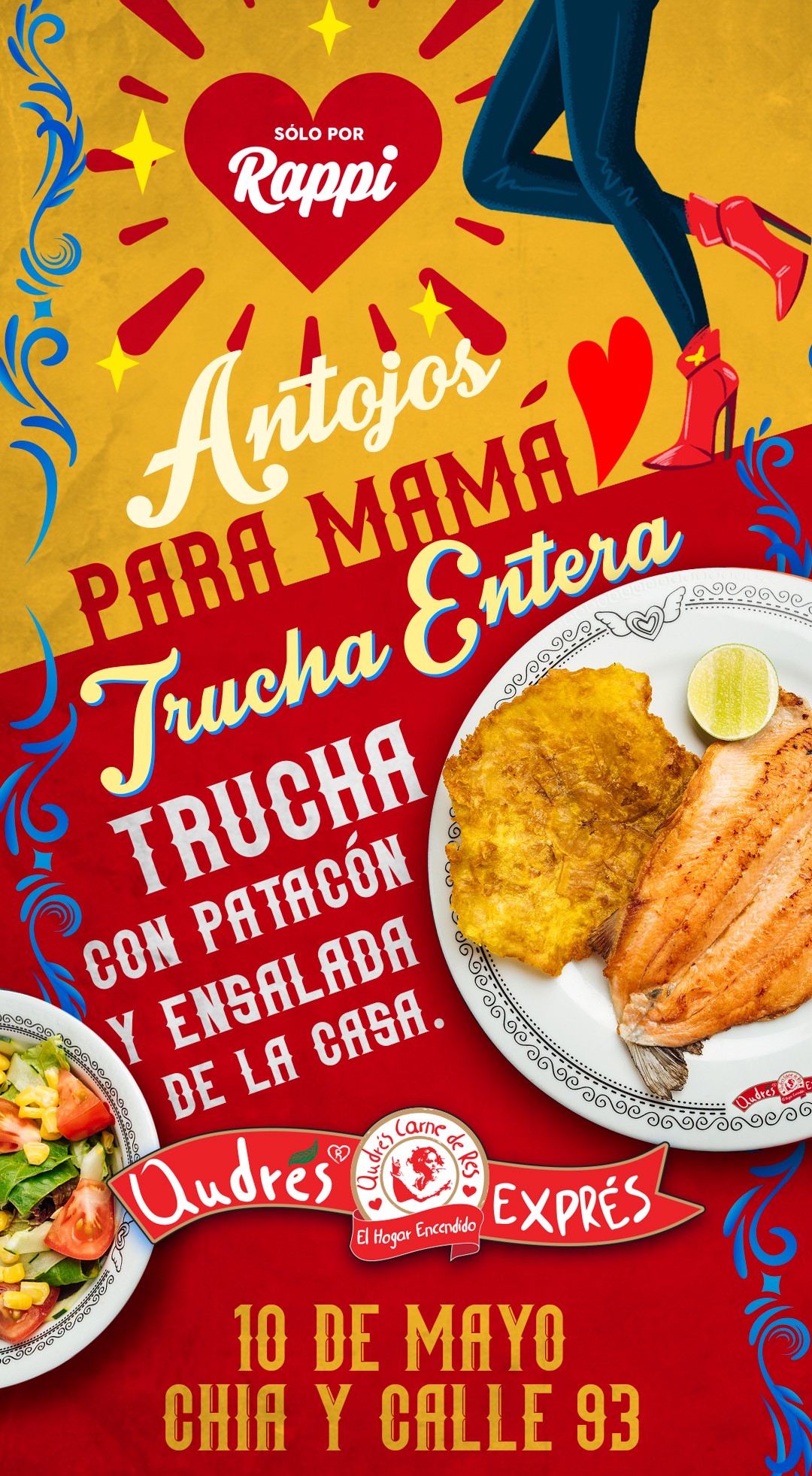 LOS ESPECIALES PARA MAMÁ DE LA PLAZA DE ANDRÉS Y ANDRÉS EXPRÉS