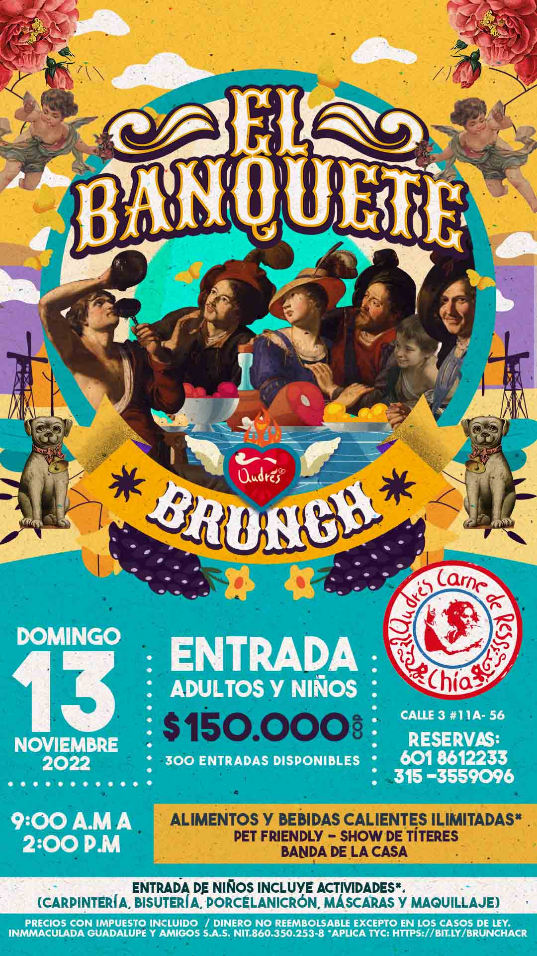 El banquete Brunc en Andres Chia