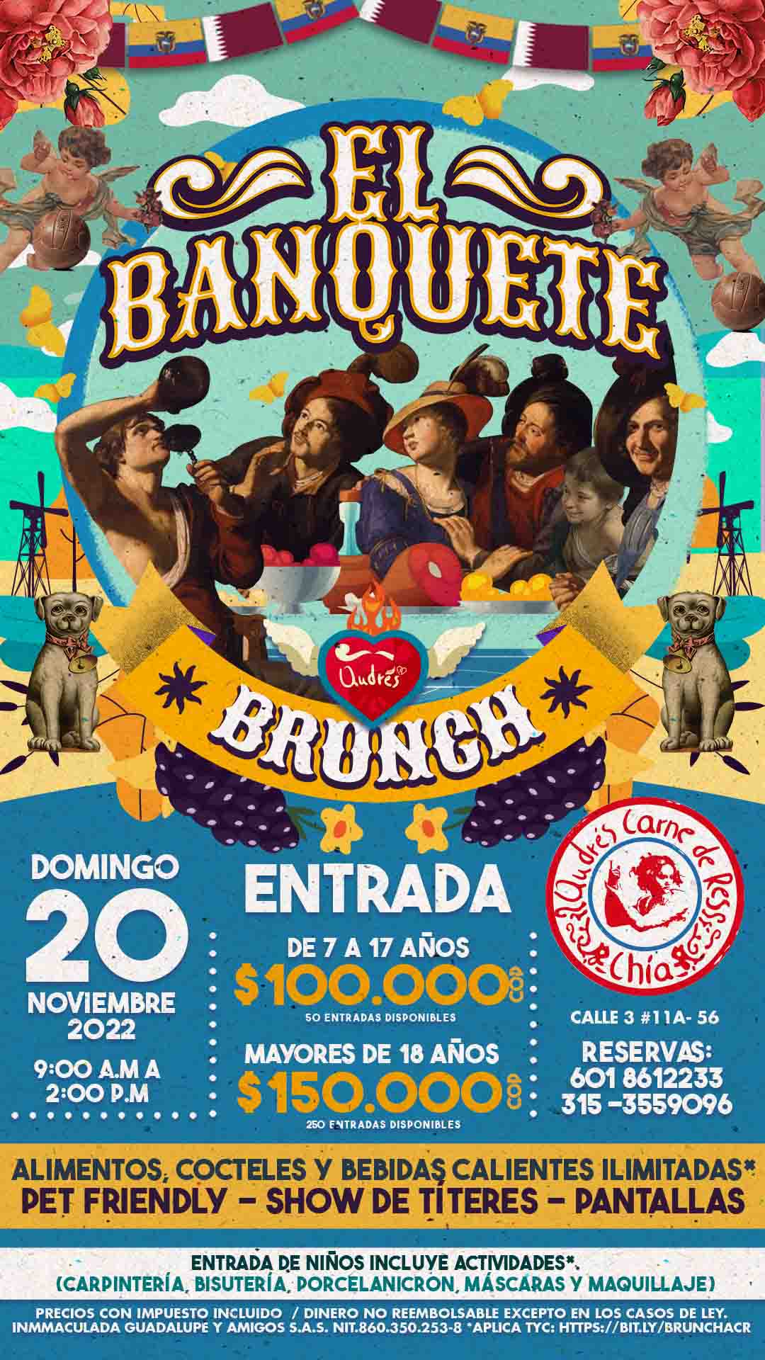 El banquete Brunc en Andres Chia