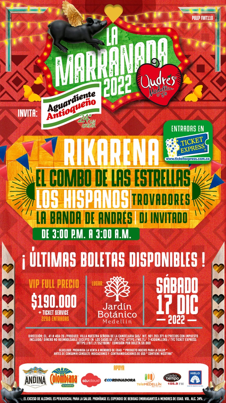 TÉRMINOS Y CONDICIONES MARRANADA DE ANDRÉS CARNE DE RES